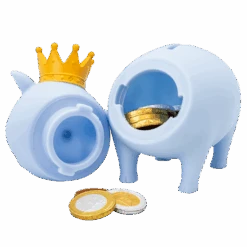 Cochon Bleu Couronne 19 Cochon Bleu Couronne -Animalière Décoration Magasin file 102