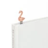 Marque Page Cygne Or Rose -Animalière Décoration Magasin file 103