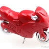 Aimant à Trombones Moto Rouge -Animalière Décoration Magasin file 1053