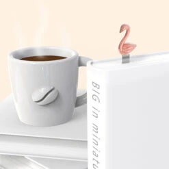 Marque Page Cygne Or Rose -Animalière Décoration Magasin file 109