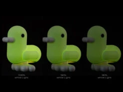 Veilleuse Canar Pastel Vert -Animalière Décoration Magasin file 1202