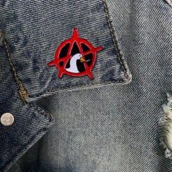 Pins Canard Anarchiste -Animalière Décoration Magasin file 1426