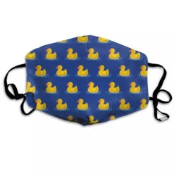 Masque Bleu Canard Jaune
