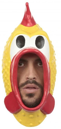 Masque De Poulet Jaune