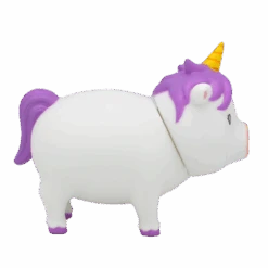 Cochon Licorne Blanche 17 Cochon Licorne Blanche -Animalière Décoration Magasin file 160