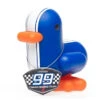 Tirelire Canard Racer Bleu