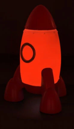 Veilleuse Fusée Noire -Animalière Décoration Magasin file 1659