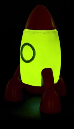 Veilleuse Fusée Noire -Animalière Décoration Magasin file 1660