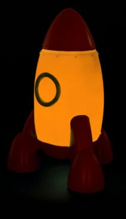 Veilleuse Fusée Noire -Animalière Décoration Magasin file 1661