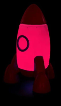 Veilleuse Fusée Noire -Animalière Décoration Magasin file 1662