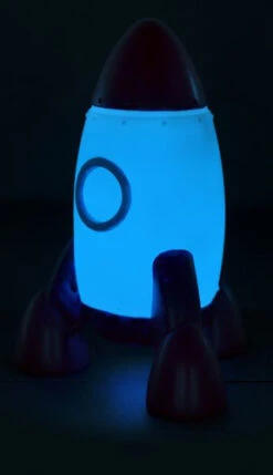 Veilleuse Fusée Rouge -Animalière Décoration Magasin file 1746