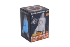 Veilleuse Fusée Argent -Animalière Décoration Magasin file 1762