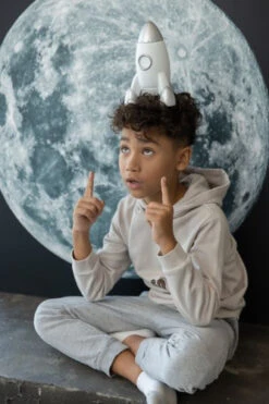 Veilleuse Fusée Argent -Animalière Décoration Magasin file 1763