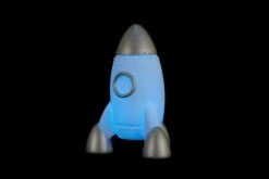 Veilleuse Fusée Argent -Animalière Décoration Magasin file 1767