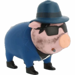 Cochon Gangster 12 Cochon Gangster -Animalière Décoration Magasin file 185