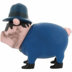 Cochon Gangster 14 Cochon Gangster -Animalière Décoration Magasin file 187