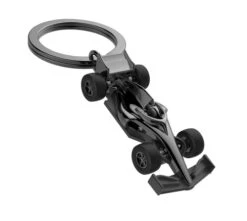 Porte Clés Voiture F1 Noire -Animalière Décoration Magasin file 1940