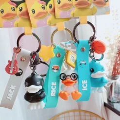 Canard Porte-Clés Bleu -Animalière Décoration Magasin file 1976