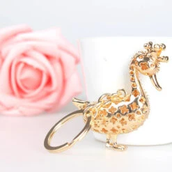 Porte-Clés Canard Couronne Strass -Animalière Décoration Magasin file 1998