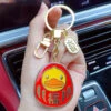 Porte Clefs Canard Daruma