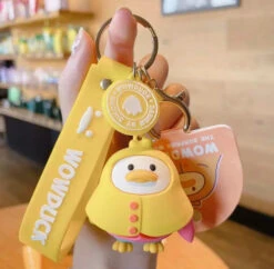 Porte Clés Canard Ciré Jaune -Animalière Décoration Magasin file 2022