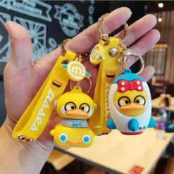 Porte Clés Canard Fusée -Animalière Décoration Magasin file 2039