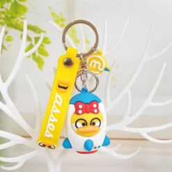 Porte Clés Canard Fusée -Animalière Décoration Magasin file 2040