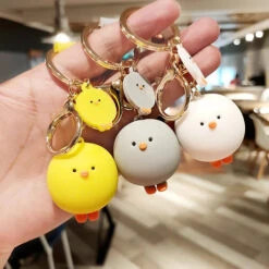 Porte Clés Canard Boule Jaune -Animalière Décoration Magasin file 2048