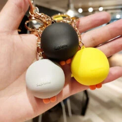 Porte Clés Canard Boule Jaune -Animalière Décoration Magasin file 2050