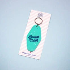 Porte Clés Poulette For Life -Animalière Décoration Magasin file 2054