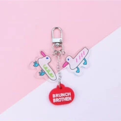 Porte Clés Mouette Acrylique