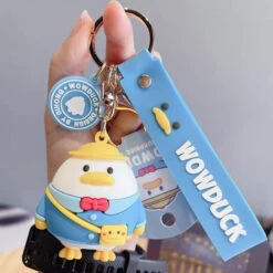Porte Clés Canard Écolier -Animalière Décoration Magasin file 2102
