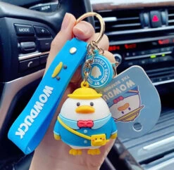 Porte Clés Canard Écolier -Animalière Décoration Magasin file 2103