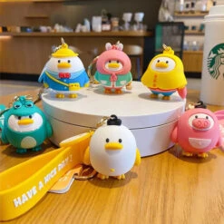 Porte Clés Canard Écolier -Animalière Décoration Magasin file 2105