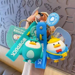 Porte Clés Canard Écolier -Animalière Décoration Magasin file 2108