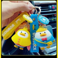 Porte Clés Canard Écolier -Animalière Décoration Magasin file 2109