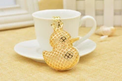 Porte Clés Canard Strass -Animalière Décoration Magasin file 214