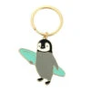 Porte Clés Pingouin Surfeur -Animalière Décoration Magasin file 2217
