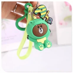 Porte Clés Ours Brown Déguisé 23 Porte Clés Ours Brown Déguisé -Animalière Décoration Magasin file 2229