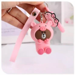 Porte Clés Ours Brown Déguisé 26 Porte Clés Ours Brown Déguisé -Animalière Décoration Magasin file 2232