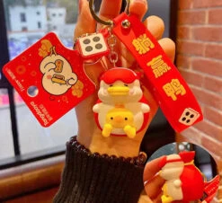 Porte Clés Canard Voyageur -Animalière Décoration Magasin file 2240