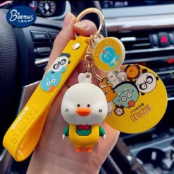 Porte Clés Canard Blanc Beerus