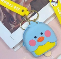 Porte Clés Canard Glace Porte Monnaie -Animalière Décoration Magasin file 2287