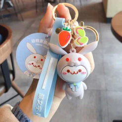 Porte Clés Kaomoji Déguisé -Animalière Décoration Magasin file 2299