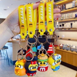 Porte Clés Canard Minie -Animalière Décoration Magasin file 2314