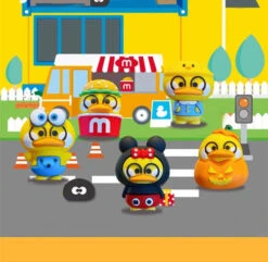 Porte Clés Canard Minie -Animalière Décoration Magasin file 2315