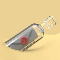 Porte Clés Bouteille à La Mer -Animalière Décoration Magasin file 2322