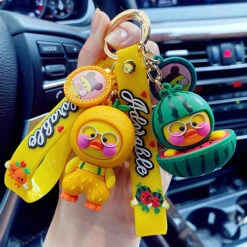 Porte Clés Canard Orange -Animalière Décoration Magasin file 234