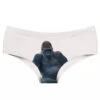 Culotte Gorille Blanche -Animalière Décoration Magasin file 2406