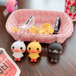 Porte Clés Canard 3 Couleurs -Animalière Décoration Magasin file 242
